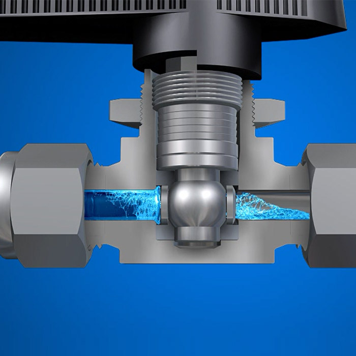 捷達(dá)石化儀表/YT—LOK球閥3D動(dòng)畫