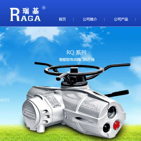 溫州瑞基測控設備有限公司官網(wǎng)建設