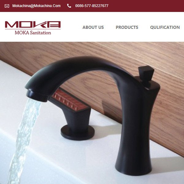 MOKA衛(wèi)浴外貿(mào)網(wǎng)站建設(shè)